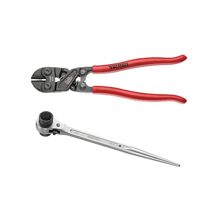 SCAFFOLDING WRENCH AND MINI BOLT CUTTERS